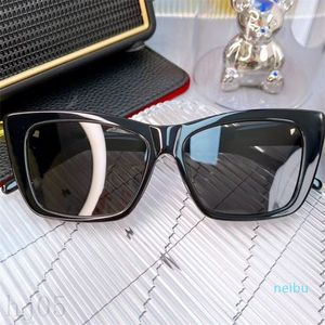 Trendy Polarize Erkek Güneş Gözlüğü Tasarımcı Tonları Güneş Gözlük Aksesuarları Açık Mekan Partisi Lunette Homme Vintage Cat Göz Çerçevesi Lüks Güneş Gözlüğü Tasarımcı