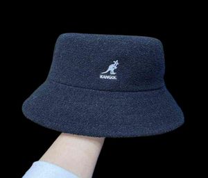 Kanguru bob kadın şapka erkekler kova hip hop balıkçı şapkası büyük kangol şapka unisex çeşitli stiller h2204196050803