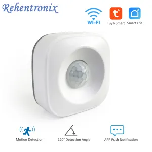 Rivelatore Tuya Smart Motion Sensor AAA Alimentato a batteria Wireless WiFi PIR Rilevatore di movimento Smart Home Mini Sensore a infrarossi per il corpo umano