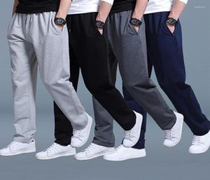 Pantaloni da uomo039s 2022 Pantaloni da uomo39S solidi casuali Quattro stagioni Pantaloni sportivi da palestra di alta qualità Pantaloni sportivi con tasche dritte Harem2830835