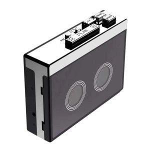 Jogador portátil Walkman Cassette Player Bluetooth Retro Style FM Audio Music Player Speaker Tape Recorder for News Running Sports