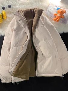 Женские плащи Foufurieux, женские вельветовые двусторонние бархатные пальто из баранины, хлопковая одежда, осенне-зимняя теплая куртка, женские флисовые паркеры