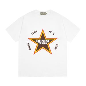 designer Thirt Mens Tshirt Europe and the Hip Hop Personality Phoam pącz Kapok Kapok Krótkie rękawie Summer Nowe luźne koszule 23