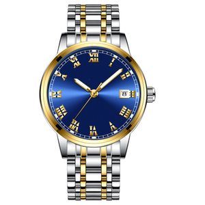 Orologi di lusso, Moda business, Eleganti, Impermeabili, Cavi, Completamente automatici, Occasioni formali, Acciaio inossidabile classico, Gioielli con zaffiri, Regali per amici e coppie