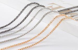 DIY Män och kvinnor Fashion Jewelry Clothing Halsband Corn Chain8623891