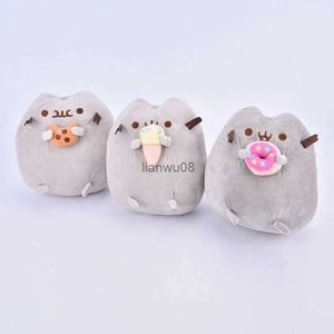 Plush Dolls 1PC Plush Stuffed Cat Doll Toys For Children Donuts Cat Kawaii Cookie Ice Cream Style Plush Soft Stuffed Toys Animal Doll ToysL2403