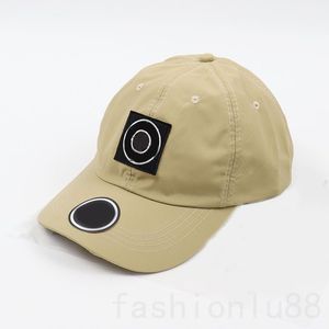 Rund mönster broderi baseball cap brev designer hattar sport stil ungdom populära fast färg casquette delikat bomull sommar strand trucker hat pj075 c4