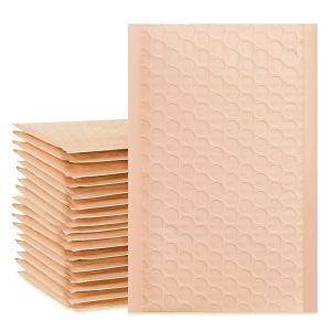 Mailers 50pcs Bubble Mailers Nude Pink Poly Bubble Mailer Self Seal Padded Envelopes Gift Bags Packaging Envelope Bags For Book and gift