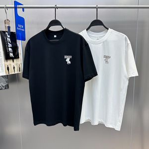 男子夏半袖ファッショナブルなブランドTシャツ犬のテディベアフィットビジネス半袖メンズプルオーバーTシャツs  -  3xl