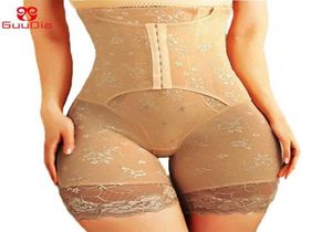 GUUDIA Seamless Lace Easy Bathroom Shapers High Waist Ealstic Shaper Short Tummy Contro Panties Smooth Out Trainer 2201158822313