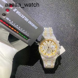 Diamonds AP för Watch Luxury Men Mens Designer Movement Watches High Quality Moissanite Montre Iced Out Automatic Mens Luxe Luxurys i10