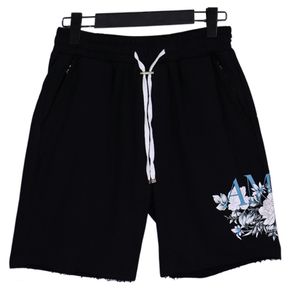 Palms Herren Shorts Herren Damen Designer Kurze Hosen Briefdruck Streifen Gurtband Lässige Fünf-Punkt-Winkel-Kleidung Sommer Strandkleidung Blau Geen