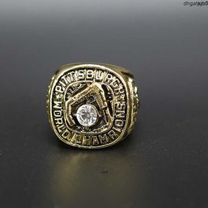 Nony Designer Commorative Ring Rings MLB 1960 Pittsburgh Pirate Baseball Championship Ring Fan Collection LMZB Kext