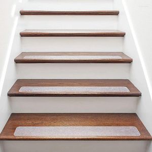 Badmattor 10x81cm Peva Stair Non-Slip Step Stickers Lime Safe Waterproof Floor Anti Slip Tape Protect Safety äldre barn gravid