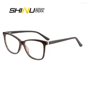 Sunglasses Ladies Acetate Myopia Glasses Near And Far Multifocal Eyeglasses Progressive Reading Women Resin Lens Cr39 High Quality