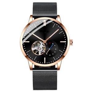 Watches Business Fashion Elegant Formal Ocns Classic Stainless Steel Sapphire Slim Friends Couple Gifts