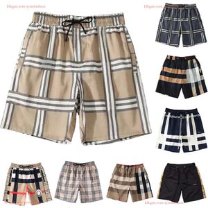 Designer Mens Shorts Beach Pants European and American Style Brand Trend Classic Simple Checkered Loose Large Women's Same Style