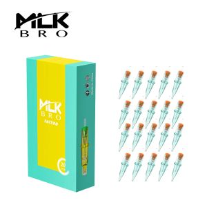 針MLK Bro Safety Cartridge Tattoo Needles Round Shader（RS）＃12（0.35 mm）ロータリーマシン供給供給20 PCS/BOX