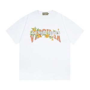 Designer T -shirt Mens Tshirt Europe och USA Hip Hop Personality Foam Donut Kapok Round Neck Short Sleeve Summer New Loose Designer Shirts 20