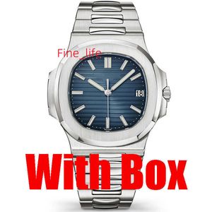 Zegarki zegarków męskich Watche Wysokiej jakości luksusowe automatyczne maszyny 2813 zegarki ruchowe z pudełkiem ze stali nierdzewnej Lumoodproof Waterproof Sapphire Top na rękę