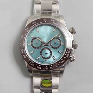 Mens Watch Sub ETA 4130 Movement 116506 Sapphire 40mm Mechanical Automatic Watch Ceramic Bezel Circles Lysande dykning 100 m