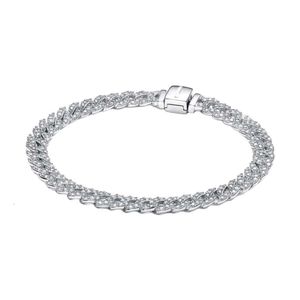 Bracciale Pandoras Designer Donna Braccialetti con ciondoli di qualità originale Charms Infinity Knot Donna Bracciali Femme Gioielli da donna