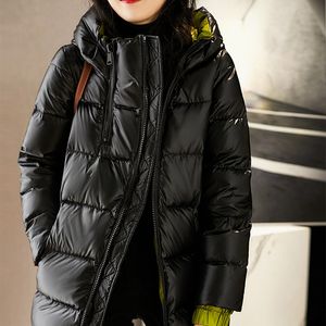 ダウンジャケット、フード付きショートジャケット、ハイエンドの新しいデザインセンス、黒人女性のパンジャケットのトレンド
