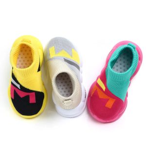 Outdoor Baby Socks Shoes Infant mixed Color Cute Kids Boys Shoes Soft Soled outdoor sport Shoes Toddler Girls First Walkers SHR003