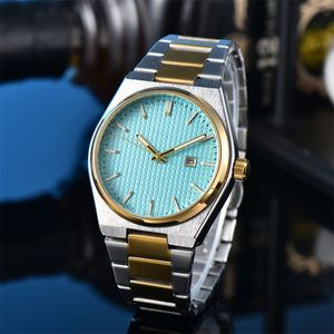 Orologio classico con movimento al quarzo per uomo donna impermeabile prx montre de luxe 40mm orologi di lusso in acciaio inossidabile moda di alta qualità semplice xb016