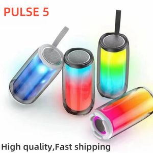 Taşınabilir Hoparlörler Pulse5 Su Geçirmez Subwoofer Pulse5 Tam Ekran Renkli Bas Müzik Taşınabilir Ses Sistemi