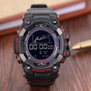 Grandi orologi da uomo orologi con quadrante sportivo LED impermeabili alpinismo orologi digitali da uomo luci automatiche 276Y