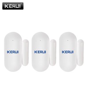 Detector KERUI Wireless Mini Door Sensor Home Security 433Mhz Window Door Open Detection Alarm For G18 W18 W20 K52 Alarm System