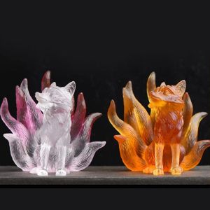 Necklaces Ninetailed Foxes Crafts Silicone Mold Epoxy Resin Jewelry Molds Resin Casting Pendant Mould Suitable for Diy Resin Crafts