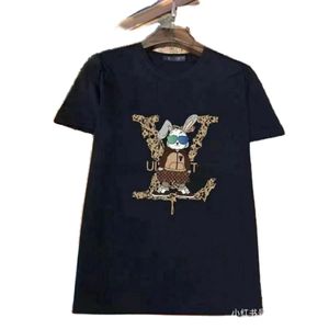 l v Amante della stampa 3D hip hop T-shirt da uomo Estate Uomo Designer T Shirt Casual Uomo Donna T-shirt con lettere Stampa maniche corte Top Sell Luxur