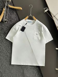 t-shirt essenzialifelpe camicia firmata T-shirt da uomo T-shirt da donna di qualità superiore Semplice versatile Scollo americano piccolo Un must per una giornata informale