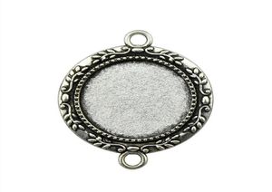15 stycken Cabochon Cameo Base Tray Bezel Blank Diy Accessories For Tree Branches Connector Inner Size 20mm Round Necklace Pendant 8740171