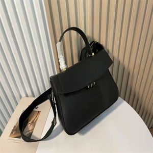 Update Grain Leather TARA Top Handle Tote Bags T&F's Handbags Gold T Hasp Women One More Braid Wide Strap Shoulder Bags Desig233R