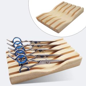 Tools Hair Salon Shear Holder Hairdressing Scissors Rack Storage Stand Barber Shop Scissors Organizer