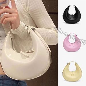 osoi bsg South Korea osoi armpit bag niche design premium leather half moon bag new women mini portable crescent bag women