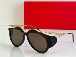 Specialdesigner solglasögon för män kvinnor m137 sommar mode oval cateye avantgarde skyddsglasögon anti-ultraviolet popularitet full ramglasögon slumpmässig låda