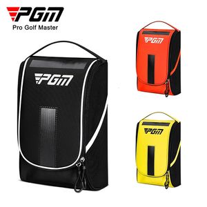 PGM Golf Shoe Bag Korean Version Mens and Womens Portable Shoe Bag Mini Golf Bag Waterproof Nylon 240227