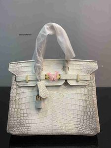 Bolsa feminina L branca do Himalaia 25cmcm bolsa elegante e versátil