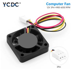 Pads 40mm x 40mm x10mm fans Cooling 12V Computer/PC/CPU Silent Cooling Case Fan 2Pin 3Pin CPU Cooling Fans Accessories Dropshipping