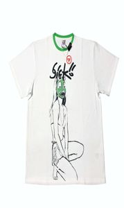 Disponibile Bianco Verde Colore 2022ss Maglietta Uomo Donna Top di alta qualità Tee Summer Style MXL8322353