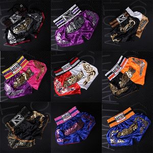 Boxing shorts for boys and girls training competition for Thai boxing pants boxing cage fighting Taekwondo grabbing boxing shorts 240227