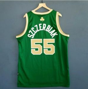 rare Basketball Jersey Men Youth women Vintage Wally Szczerbiak St. Patrick's Day High School Size S-5XL custom any name or number