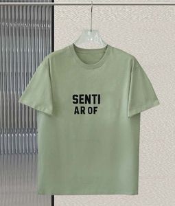 T-shirt firmata T-shirt estiva a maniche corte T-shirt da uomo essenzialeFelpe estive T-shirt allentate oversize Abbigliamento camicie casual moda T-shirt di lusso abbigliamento Magliette