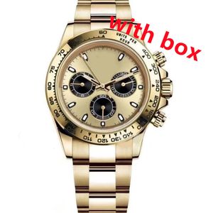Multi Dial Vintage Watch Cosmograph Designer Watches for Womens Popularny biznes Montre de Luxe Pasek ze stali nierdzewnej Wyleczony złota ramka aaa zegarek znakomity XB04 B4