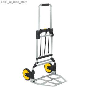Shopping Carts Folding manual truck and trolley with telescopic handle 264 Lb capacity Q240227