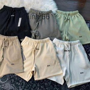 Mens Shorts New Designer Ess Cotton High Street Casual Loose Oversize Joggers Sweatpants Essentialsshorts Letter Embossed Printed Beach Sxl Two3qW87W